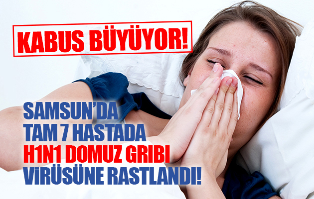 Samsun’da 7 Hastada H1N1 Domuz Gribi Virüsüne Rastlandı