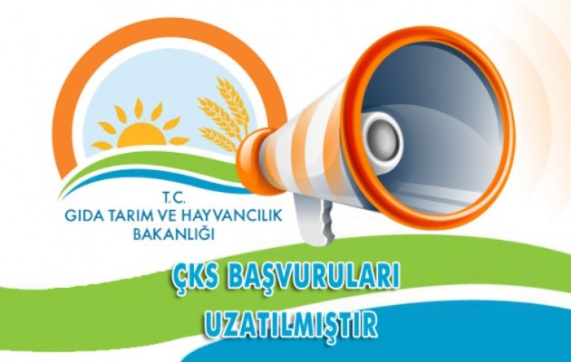 Çiftçi Kayıt Sistemi ÇKS Başvuruları Uzatıldı
