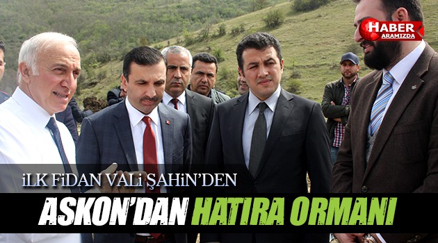 ASKON SAMSUN ŞUBESİ HATIRA ORMANI DİKTİ