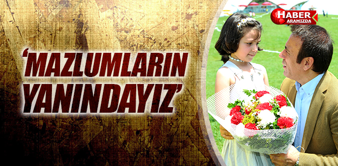 Başkan Genç’ten misafir yetim çocuklara kardeş eli