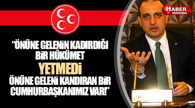 MHP ‘Önüne Gelen Kandırıyor Yetmedi Önüne Geleni Kandırıyor!’