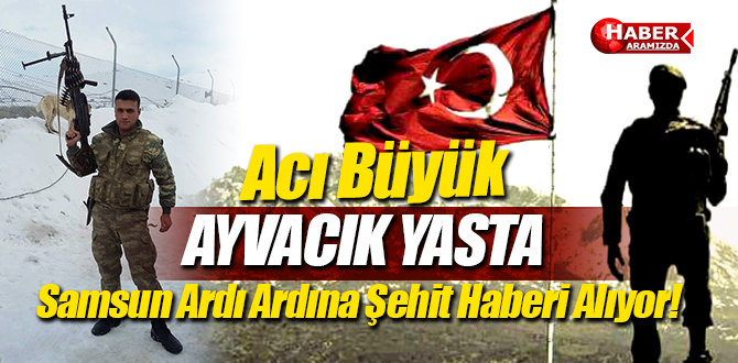 Ayvacık Şehit Düşen Ferdullah Kaygusuz İçin Ağlıyor