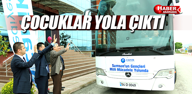 Samsun’un Gençleri Milli Mücadele Yolu’nda