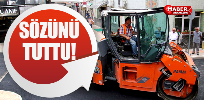 Başkan Şahin Sözünü Tuttu