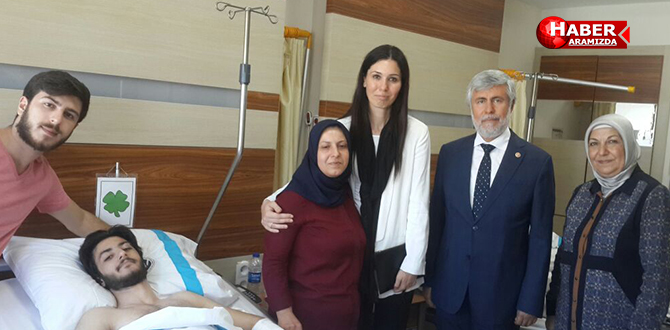 KARAASLAN’DAN DEMOKRASİ GAZİLERİNE ZİYARET