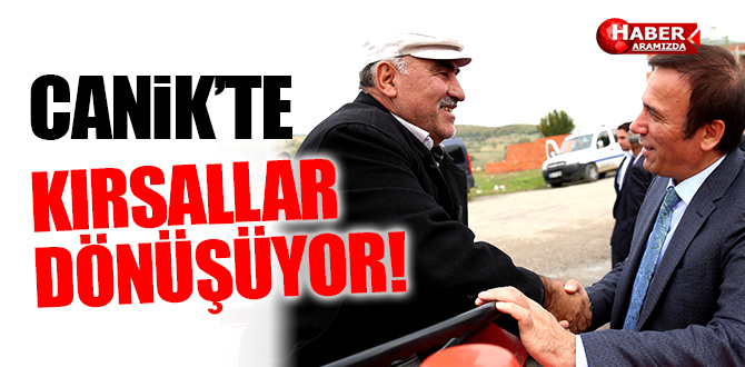 Canik’te kırsal gelişiyor