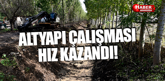 Tekkeköy’de altyapı çalışmaları hızlandı