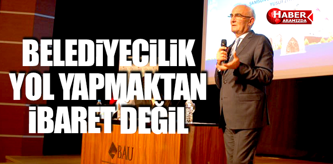 Başkan Yılmaz tecrübelerini paylaştı