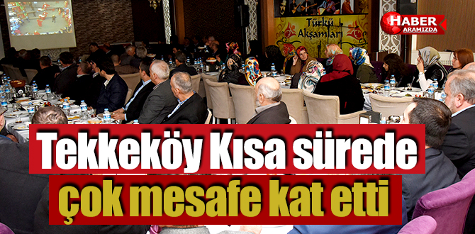 AK Parti Tekkeköy İlçe Danışma toplantısı yapıldı