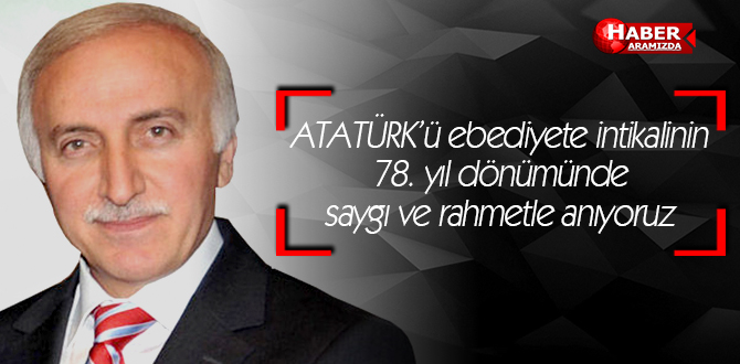 Samsun ATATÜRK’ü saygı ve rahmetle anıyor