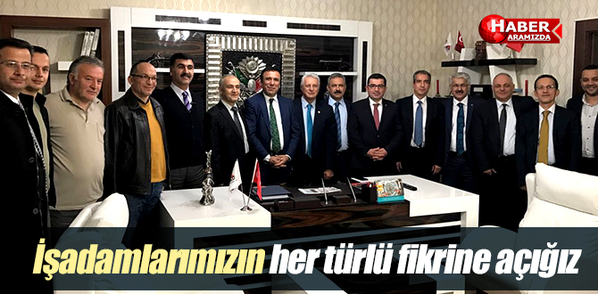 Başkan Genç, Ankara’da işadamları ile buluştu