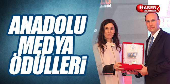 Karaaslan ‘Anadolu Medya Ödülleri’ törenine katıldı