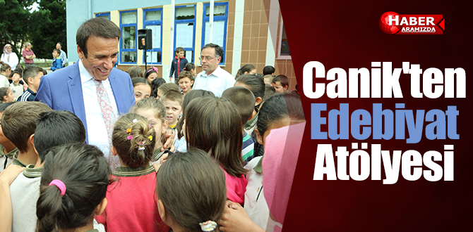 Canik’ten okula Edebiyat Atölyesi
