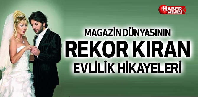 Magazin Dünyasında Kocalarıyla Rekor Kıran Ünlüler