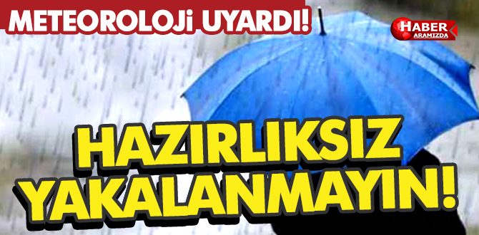 Meteoroloji Uyardı sağanak yağışa Dikkat! 27 Mart 2017 yurtta hava durumu