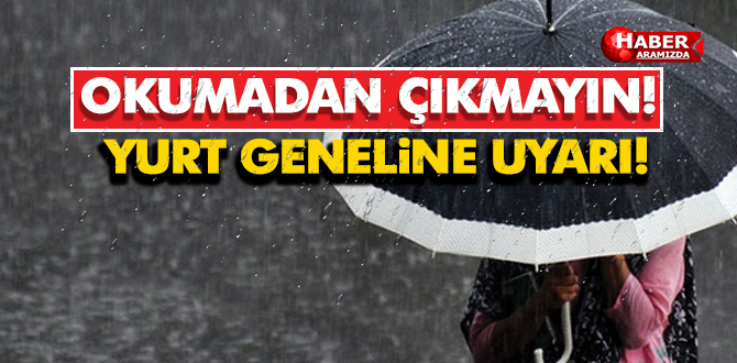 Samsun ve Yurtta Hava durumu! Okumadan Çıkmayın!