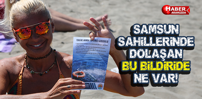 Atakum’da vatandaşlar broşürle uyarıldı