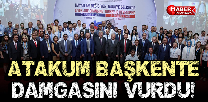 Başkentteki fuara Atakum damga vurdu
