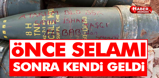 O askerden Taşçı’ya ziyaret..