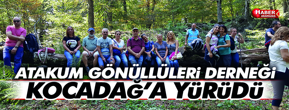 Atakum Gönüllülerinden Kocadağ’a Doğa Yürüyüsü