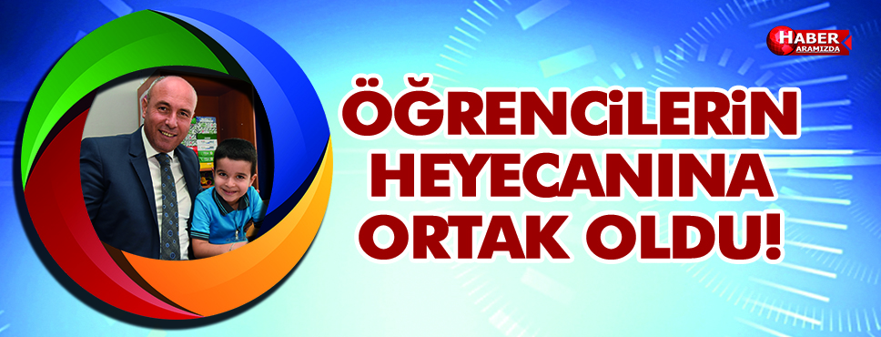 Başkan Togar, öğrencilerin okul heyecanına ortak oldu