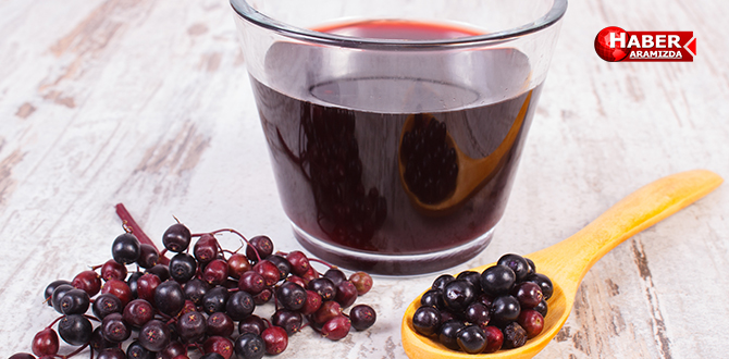 Mürver şurubu ile hastalığa geçit yok