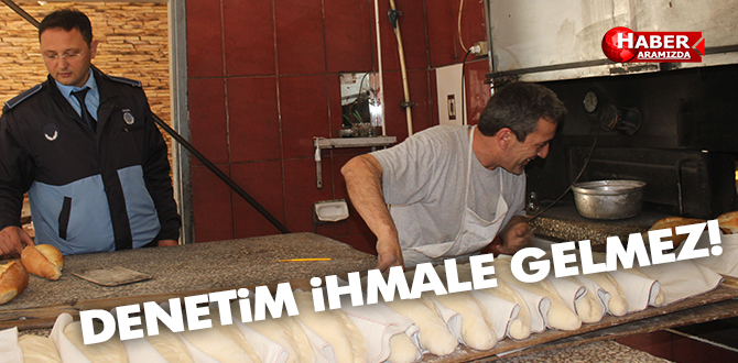 Tekkeköy zabıtasından fırın denetimi