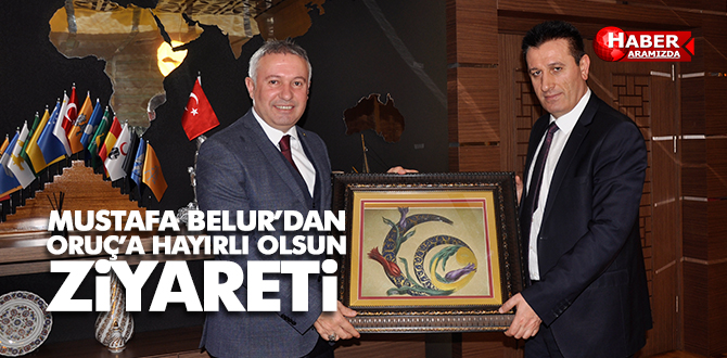 BELUR İL SAĞLIK MÜDÜRÜNÜ MAKAMINDA ZİYARET ETTİ