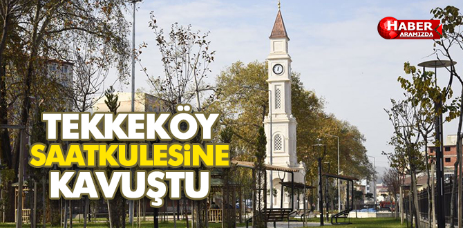 Tekkeköy’ün yeni simgeleri arasına girecek çalışma tamamlandı