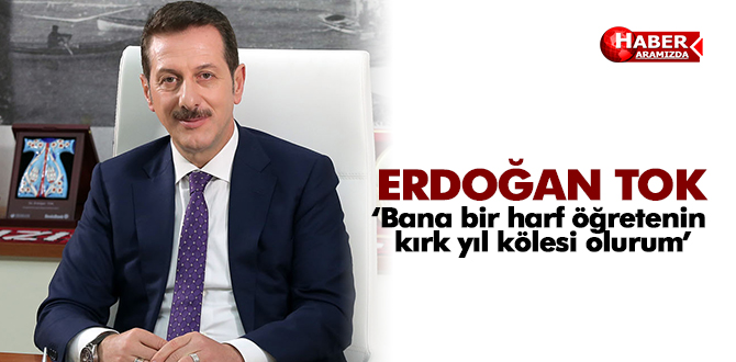 Erdoğan Tok, 24 Kasım Öğretmenler Günü Mesajı