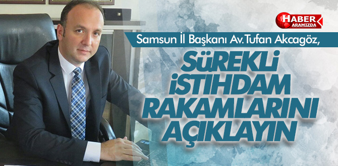 SÜREKLİ İSTİHDAM RAKAMLARINI AÇIKLAYIN