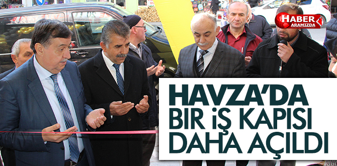 Havza’ya Bir Yeni İstihdam Alanı Daha