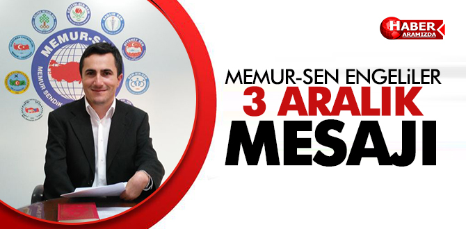 Memur-Sen Engelliler Basın Açıklaması