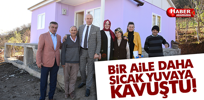 Tekkeköy Belediyesinden sıcacık bir yuva daha