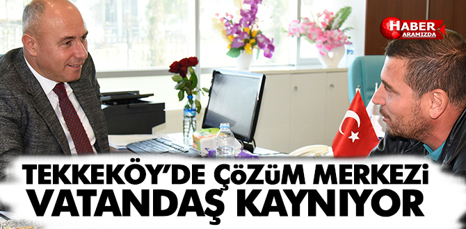 Tekkeköy Belediyesinden katılımcı ve birlikte yönetim