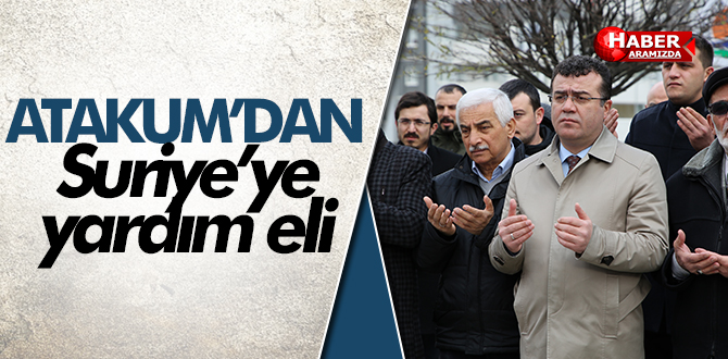 Atakum’dan Suriye’ye yardım eli