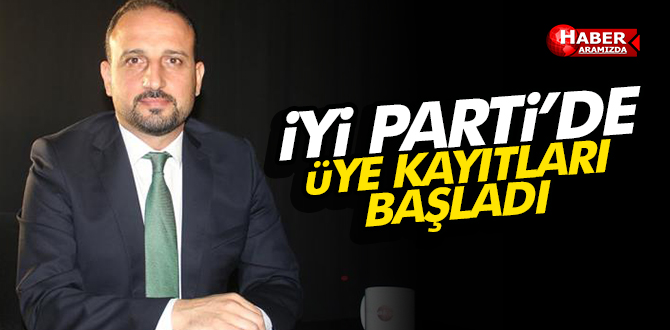Samsun İYİ Parti’de üye kayıtları başladı 