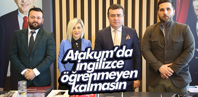Atakum’da İngilizce öğrenmeyen kalmasın