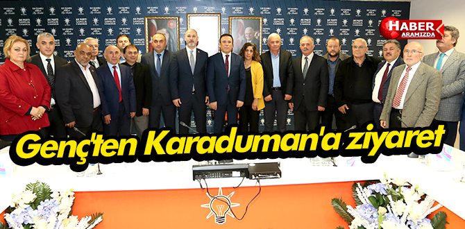 Genç’ten Karaduman’a ziyaret