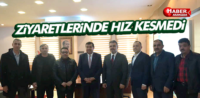 Başkan ikiz Ziyaretlerinde Hız Kesmiyor