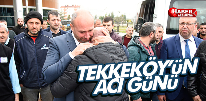 Tekkeköy Belediyesinin acı günü