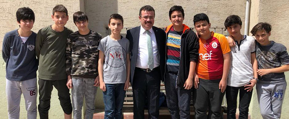 Başkan Taşçı, çocukları kırmadı