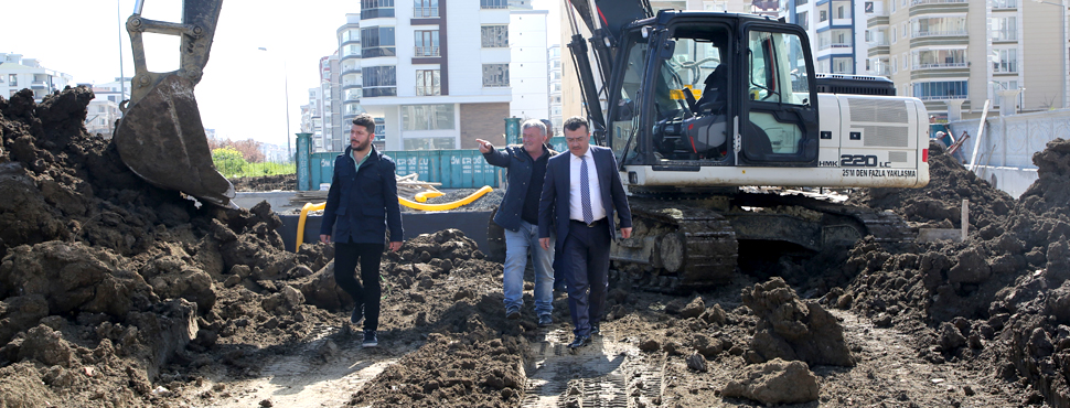Başkan Taşçı projelerin başında