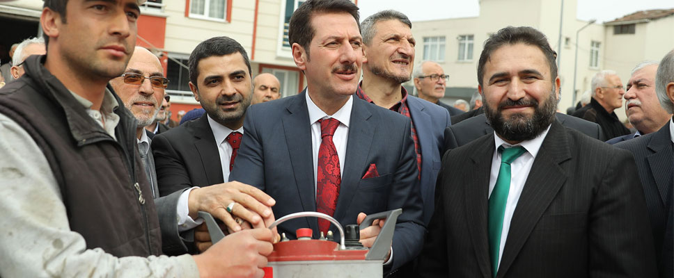 İLYASKÖY CAMİİ TEMEL ATMA TÖRENİ GERÇEKLEŞTİRİLDİ