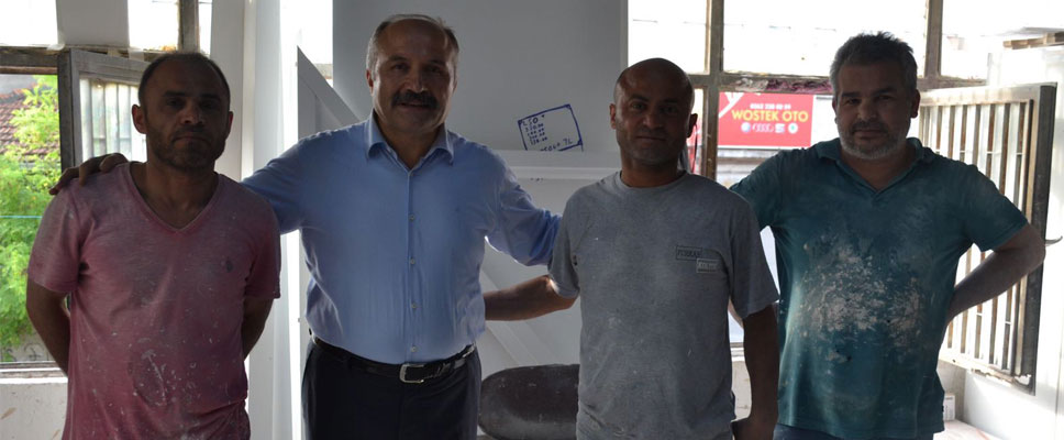‘USTA’DAN GÜLSAN SANAYİ SİTESİ’NE ÇIKARMA’
