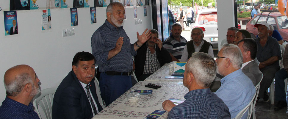Uzunkaya seçim çalışmalarına katıldı