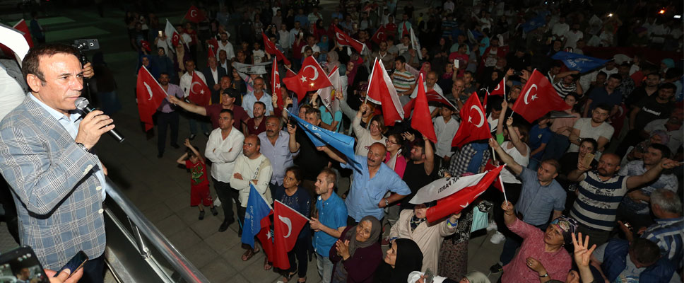 Canik’te Erdoğan coşkusu