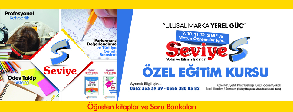 Seviye Özel Eğitim Kursu Samsun’da yeni bir marka oldu