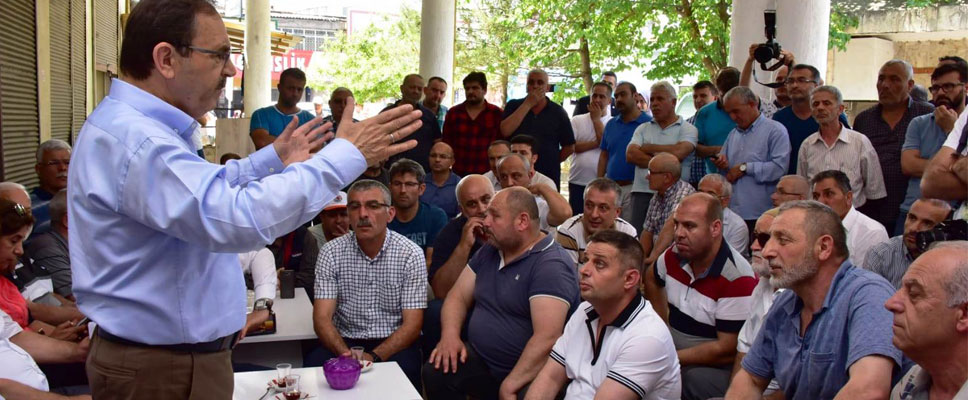 BAŞKAN ŞAHİN GÜLSAN SANAYİ ESNAFINA SESLENDİ