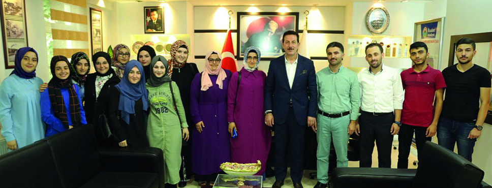 BAŞKAN TOK’A TEŞEKKÜR ZİYARETİ